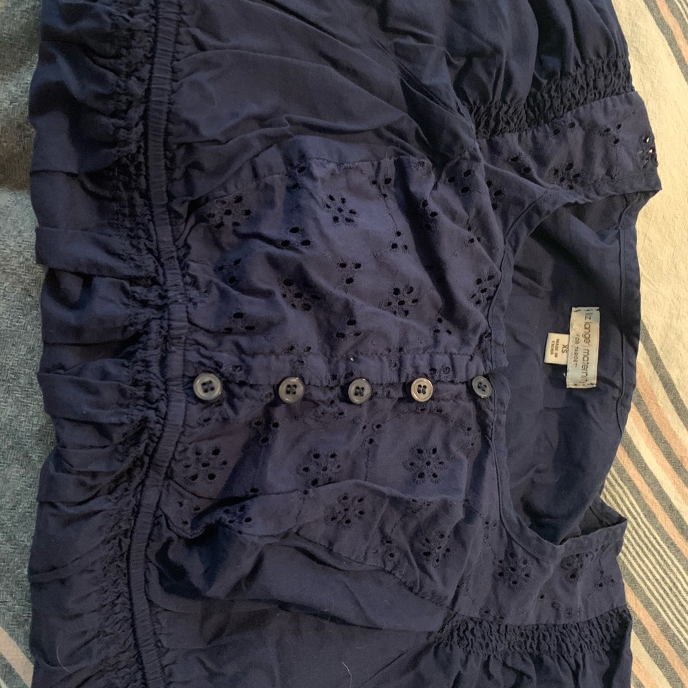 2 maternity XS shirts